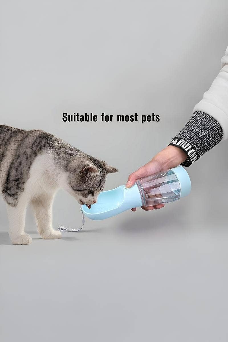 3-in-1 Pet Water Bottle – Deep Sky