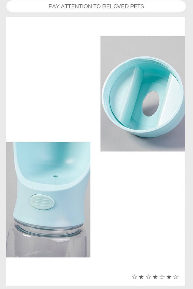 3-in-1 Pet Water Bottle – Deep Sky