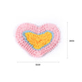 Heart-Shaped Snuffle Mat - Pink