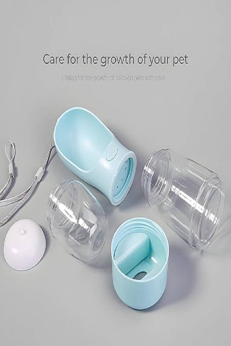 3-in-1 Pet Water Bottle – Green