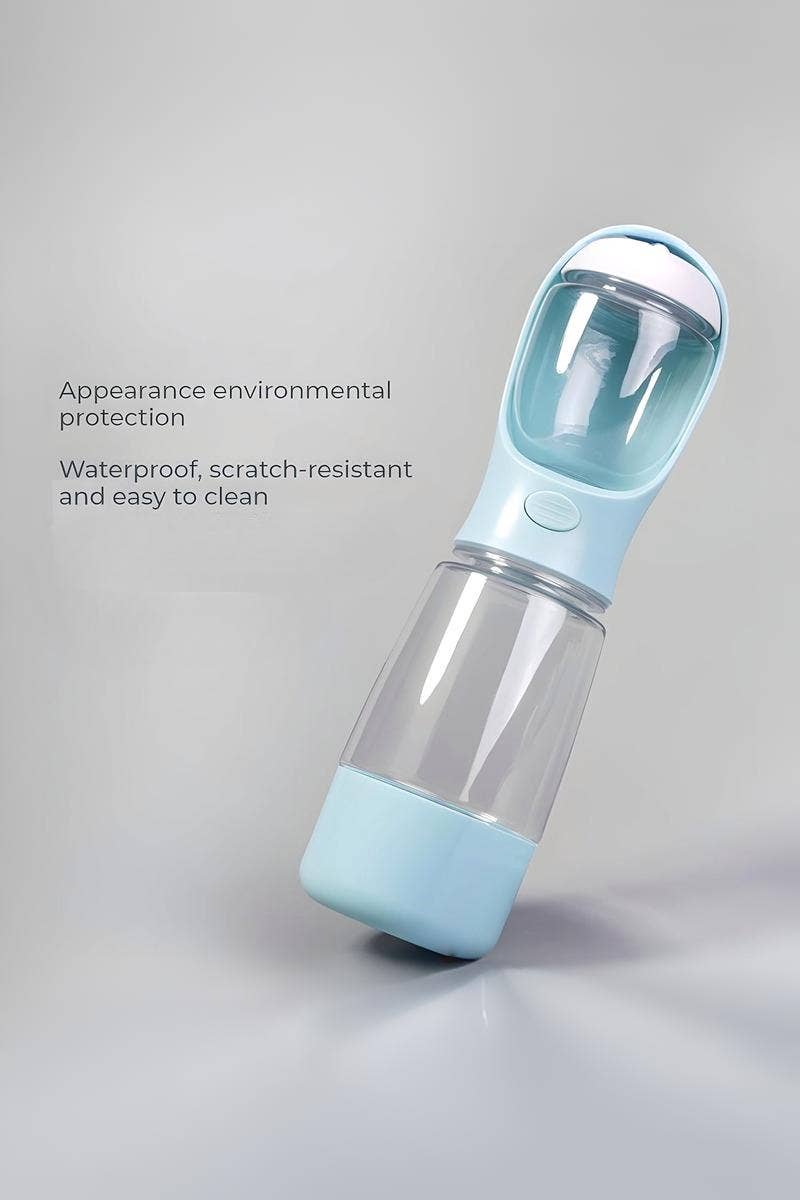 3-in-1 Pet Water Bottle – Green
