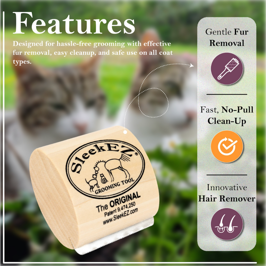 SleekEZ® 2.5” Cat Grooming Brush